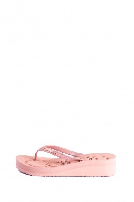 Сланцы женские Calvin Klein Jeans 4117 pink. Дом Обуви.